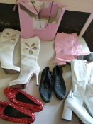 *Five Pairs of Womens Boots and Shoes