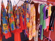 *Fifteen Assorted 60's Style Tops, Trousers and Dr