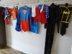 *Eight Female Superhero Costumes