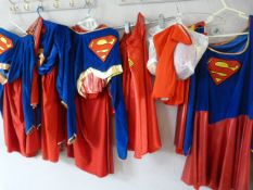 *Six Female Superhero Costumes