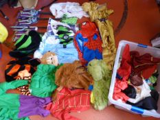 *Large Box of Mostly Children's Costumes Including