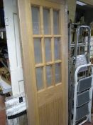 Seadec Glazed Oak Door - Mexicano - 1981x610x35mm