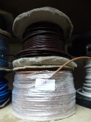 *Two Small Spools of Brown Wire