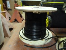 *Spool of Black C5ED Cable