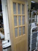 Seadec Glazed Oak Door - Mexicano - 1981x610x35mm