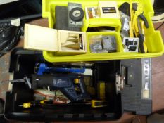 Stanley Mobile Tool Chest and Contents of Electri