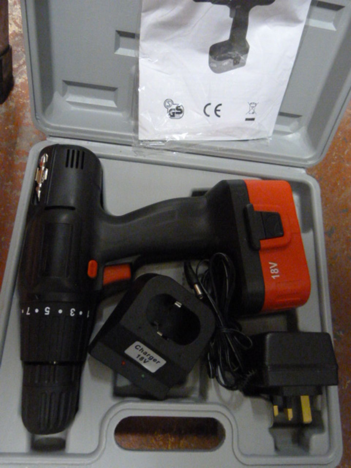 18v Cordless Drill