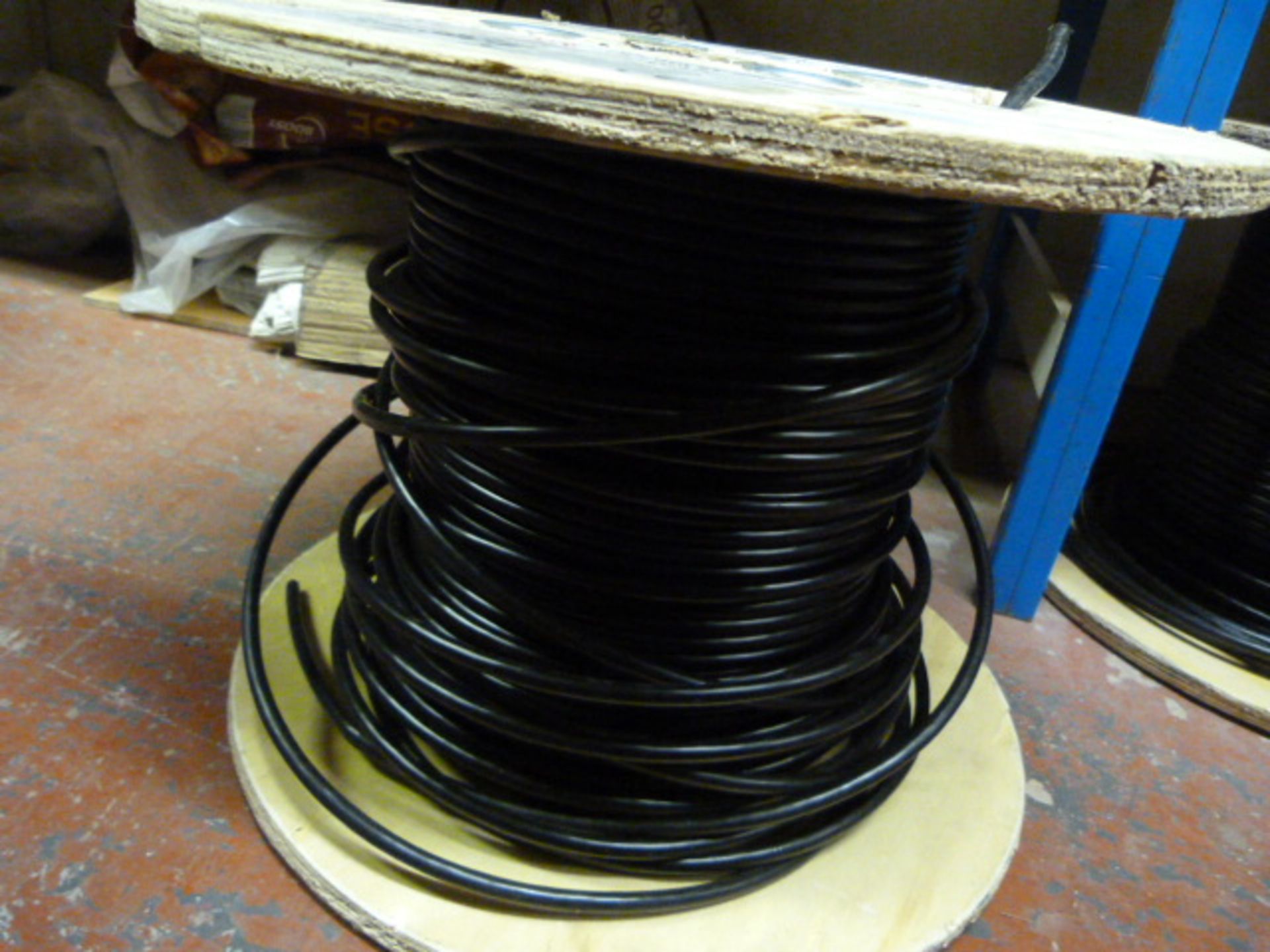 *Spool of Black C5ED Cable
