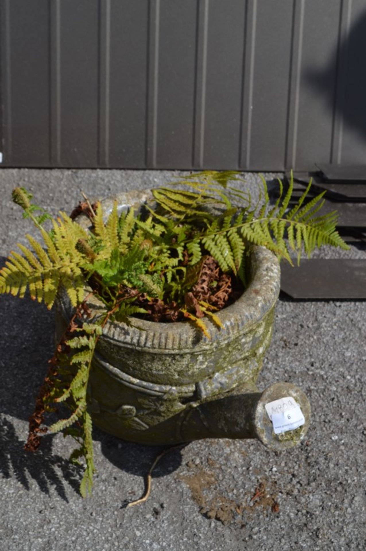 Stone Effect Planter in the Form of a Watering Can