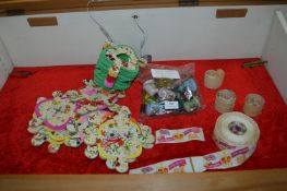 Collection of Paper Lanterns, Jubilee Ribbon and 1