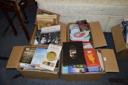Four Boxes of Assorted Books - History, Cookery, e