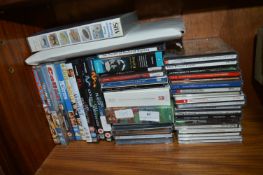 Collection of DVDs and CDs etc.