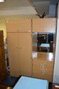 Wood Effect Wardrobe and Dressing Chest