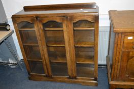 Oak Glazed Bookcase