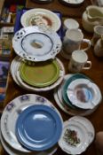 Collection of Souvenir Plates