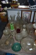 Large Collection of Vintage Pressed Glass