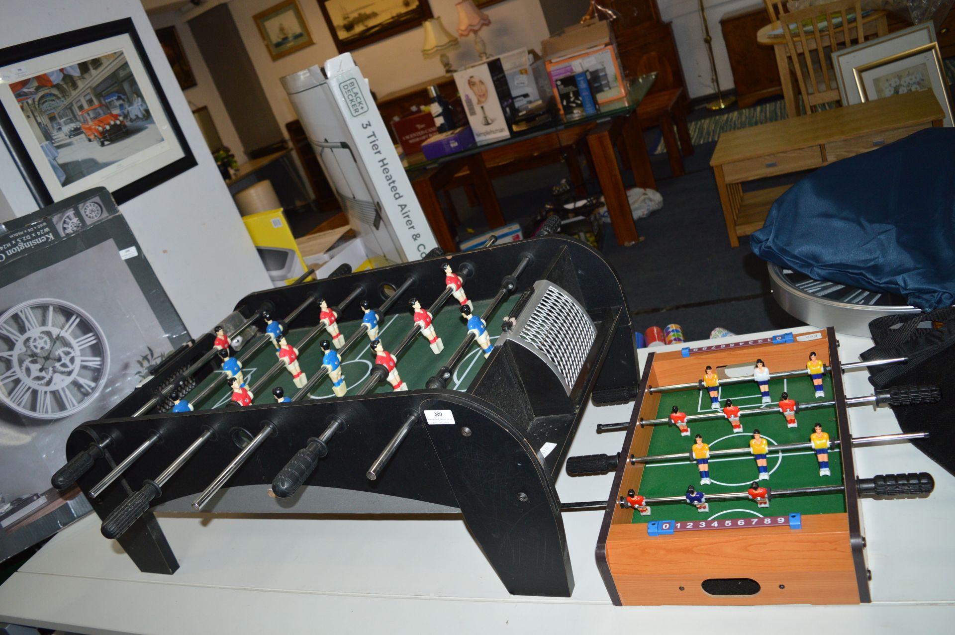 Tabletop Football Game and Another