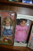 Two Boxed Vintage Dolls (One Zapf Creations and On