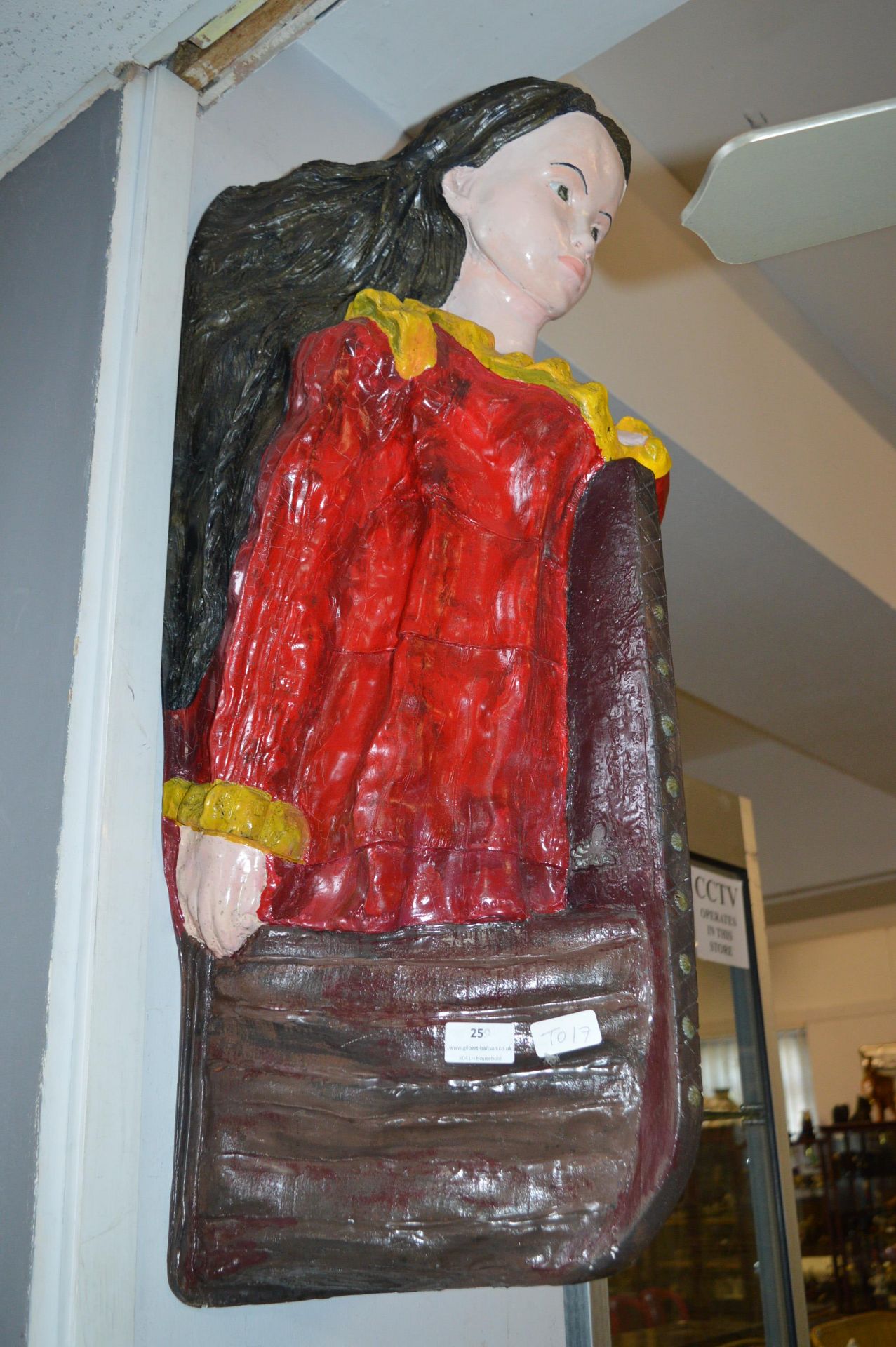 Painted Ships Figurehead