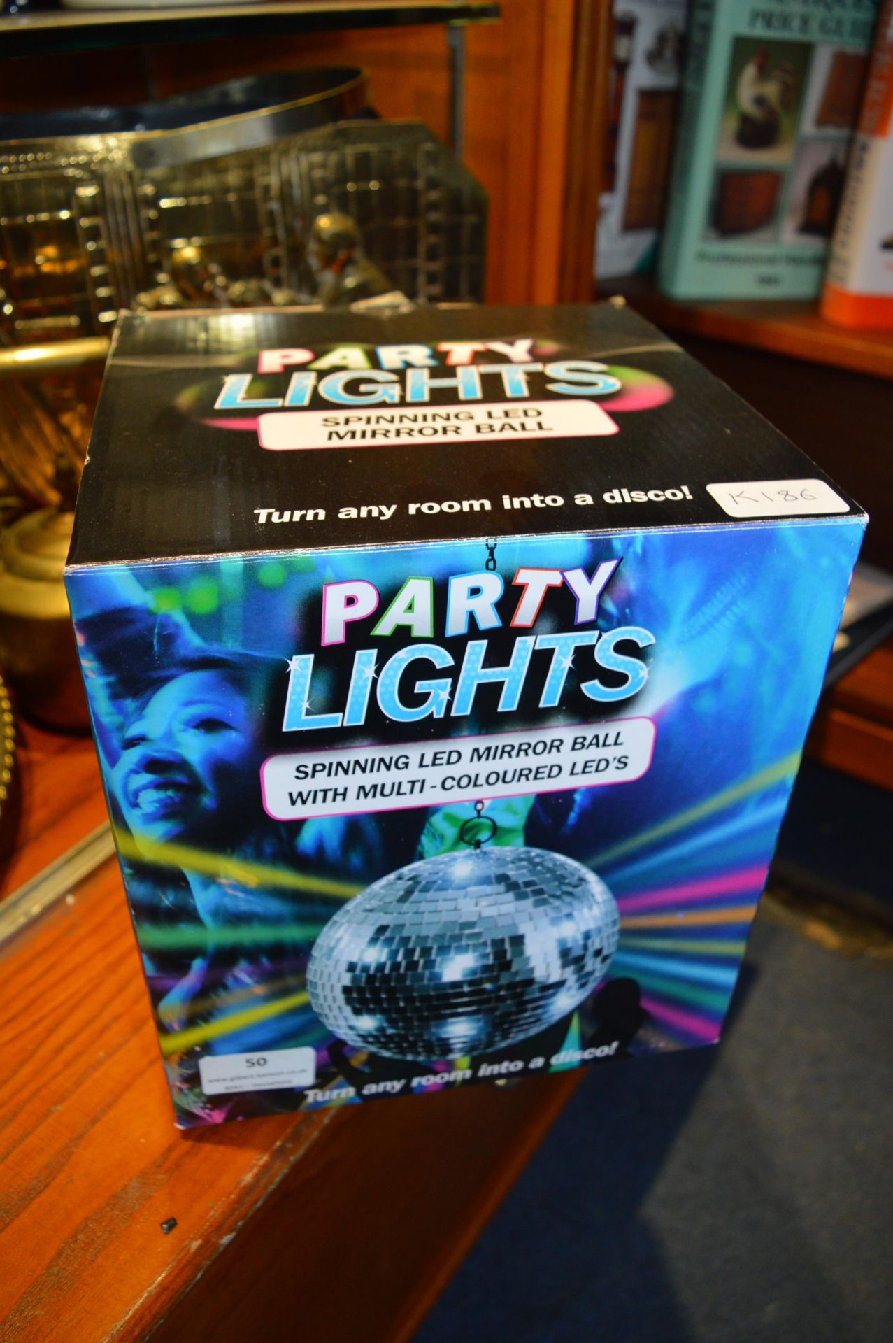 Box of Spinning Party Lights