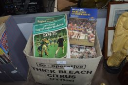 Collection of Rugby League Year Books