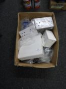 *Box Containing Double Sockets, Stainless Steel Na
