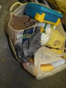 *Tub Containing Assorted PPE, First Aid Kits, etc.