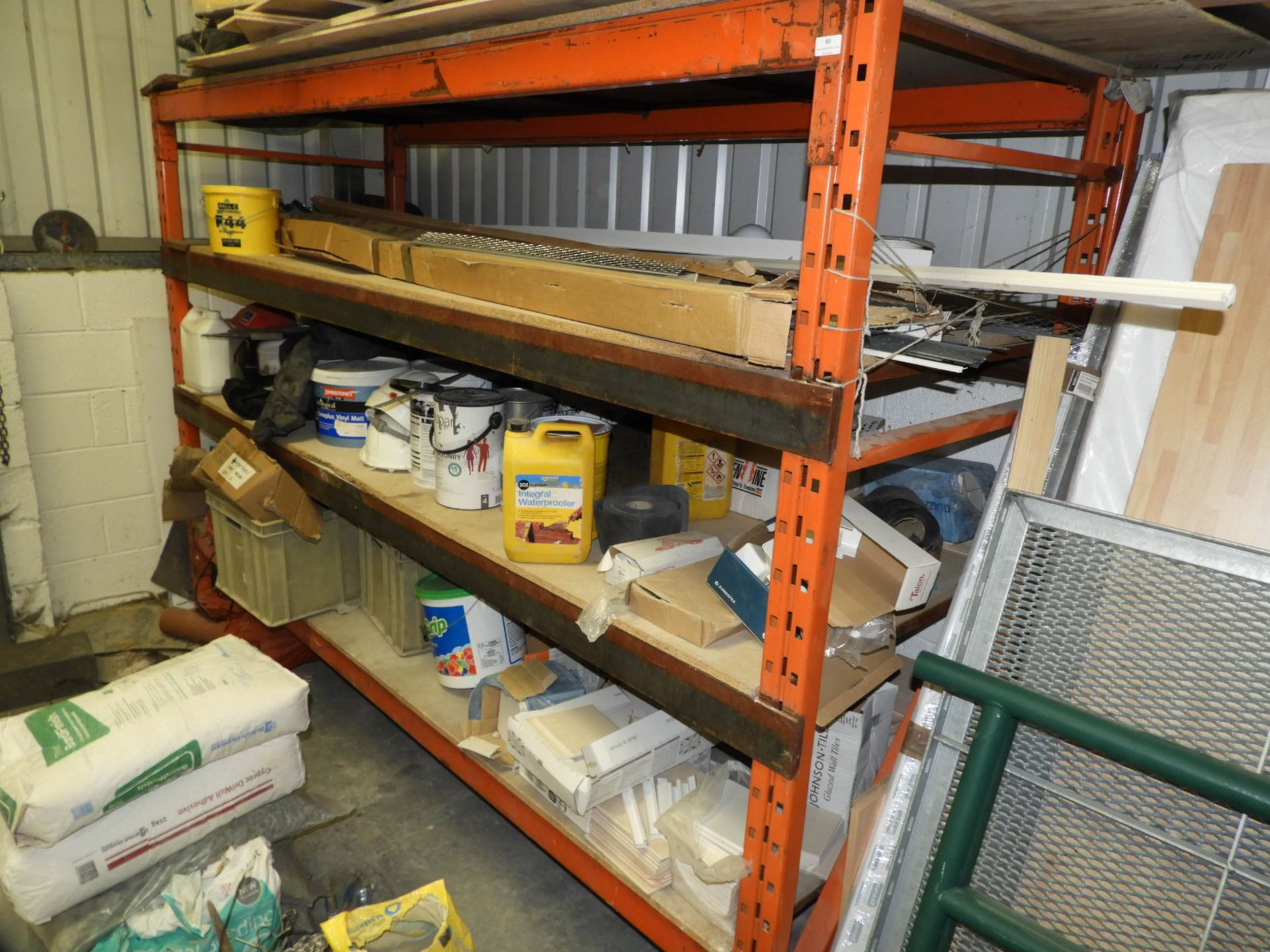 *Bay Pallet Racking (Two Beams Welded)