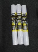 *Three Rolls of Carpet Protection Film