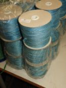 Six Rolls of Blue & Silver Braid