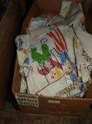 Ten Packs of Children's Nursery Style Fabrics