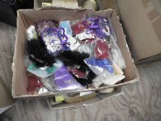 Box of Assorted Haberdashery Items, Sewing Kits, e