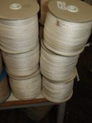 Six Rolls of Cream & Gold Braid