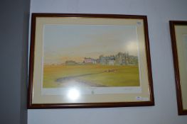 Signed Limited Edition Print - St Andrews Golf Cou