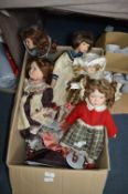 Collection of Dolls in Period Dress
