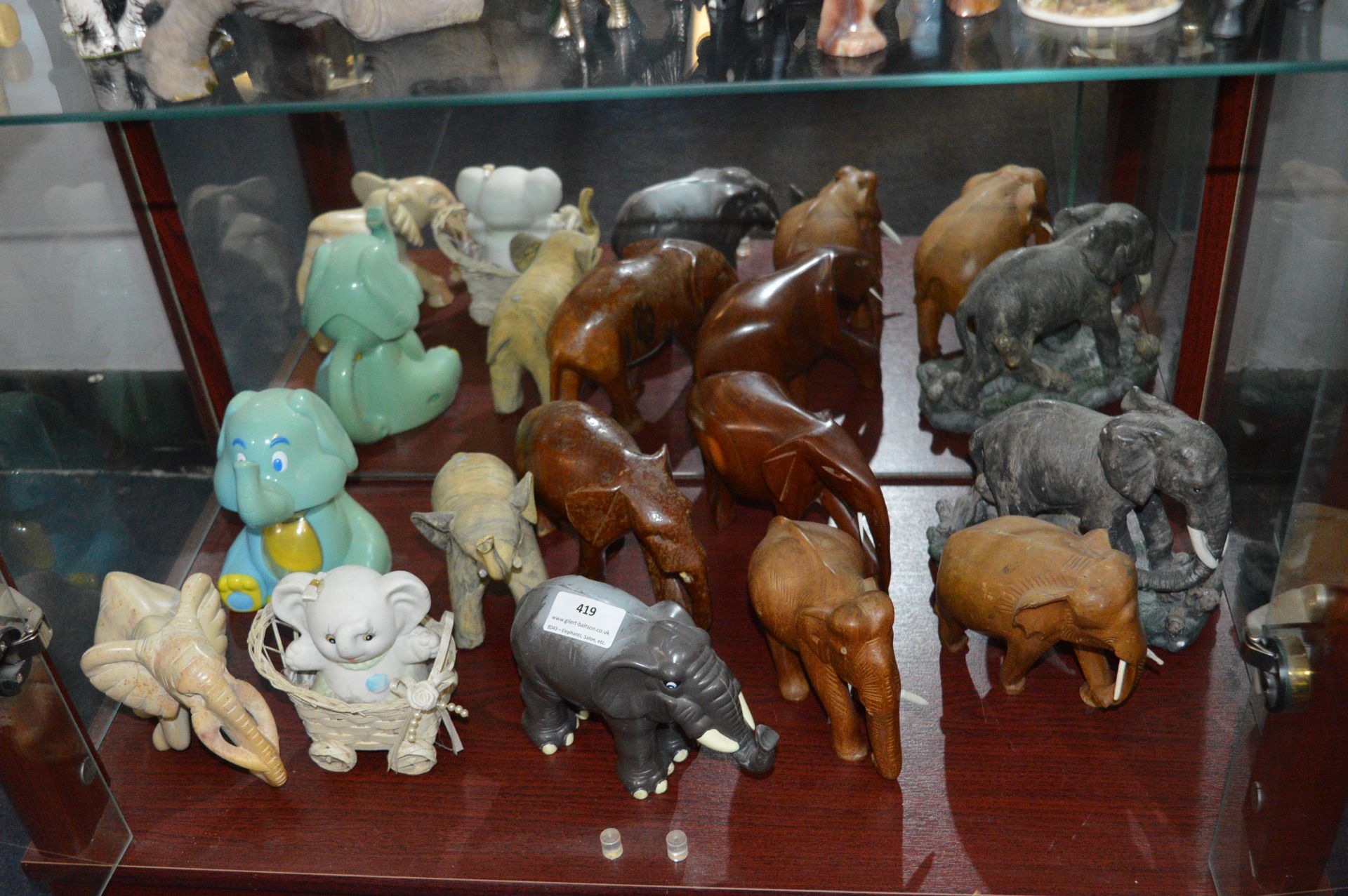 Ten Assorted Elephants