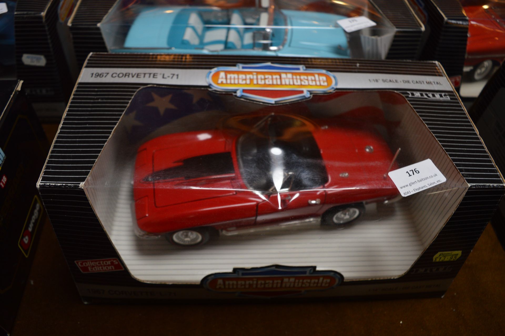 Ertl American Muscle Model 1967 Corvette