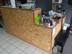 OSB Industrial Style Serving Counter