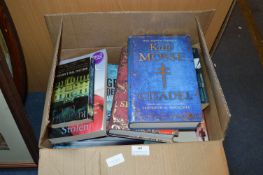 Box Containing a Large Quantity of Hardback and Pa