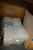 Large Box Containing Plastic CD Cases