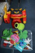 Large Collection of Toys; Transformers, Soft Toys,
