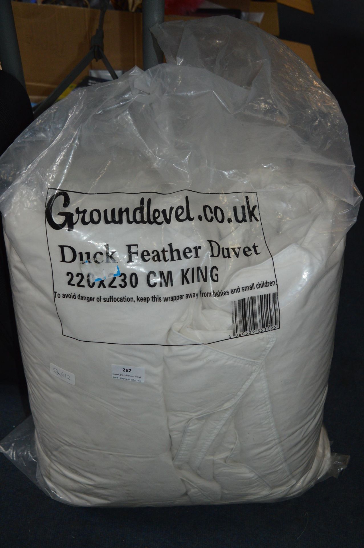 Groundlevel King Size Duck Feather Duvet