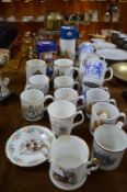 Collection of Royalty Commemorative Mugs