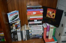 Large Collection of Books, DVDs, etc.