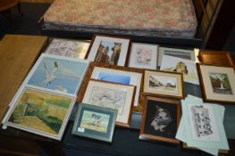 Large Collection of Framed Pictures and Prints