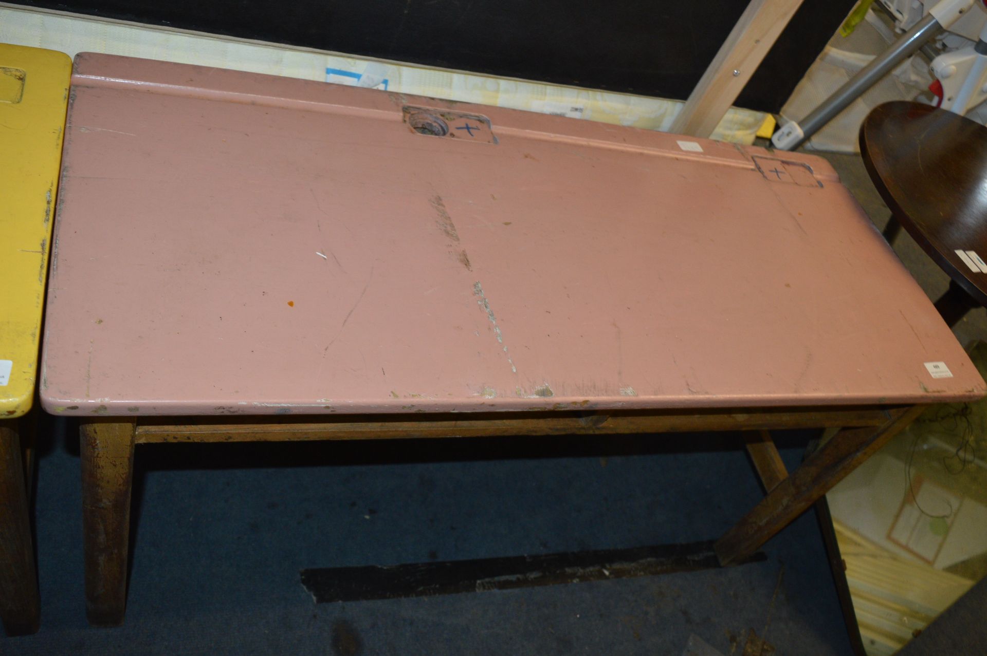 Child's Retro Pink Painted Desk