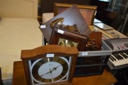 Quantity of Framed Pictures, and Clocks