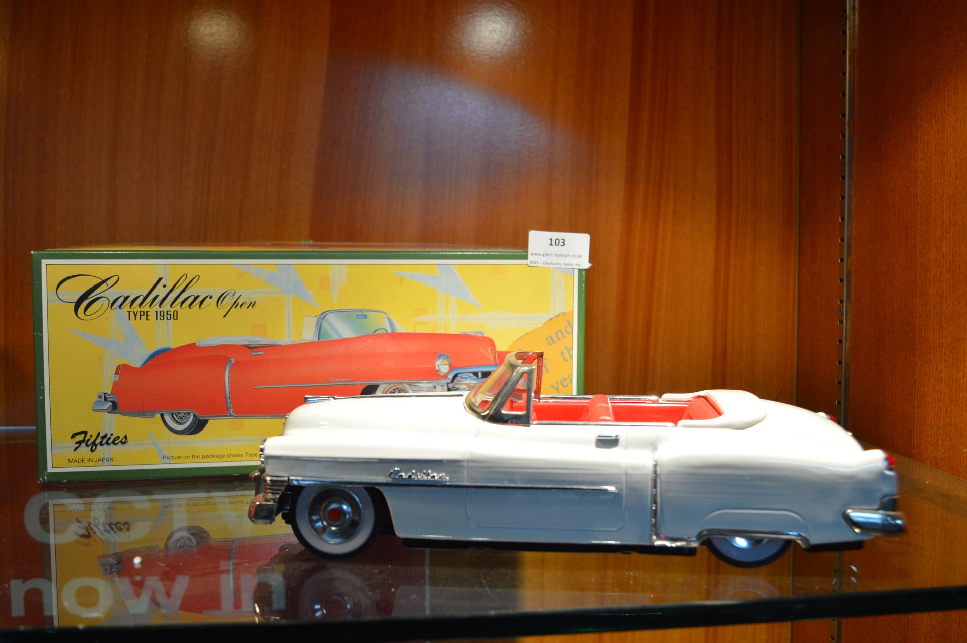 Boxed 1950's Cadillac Model Car