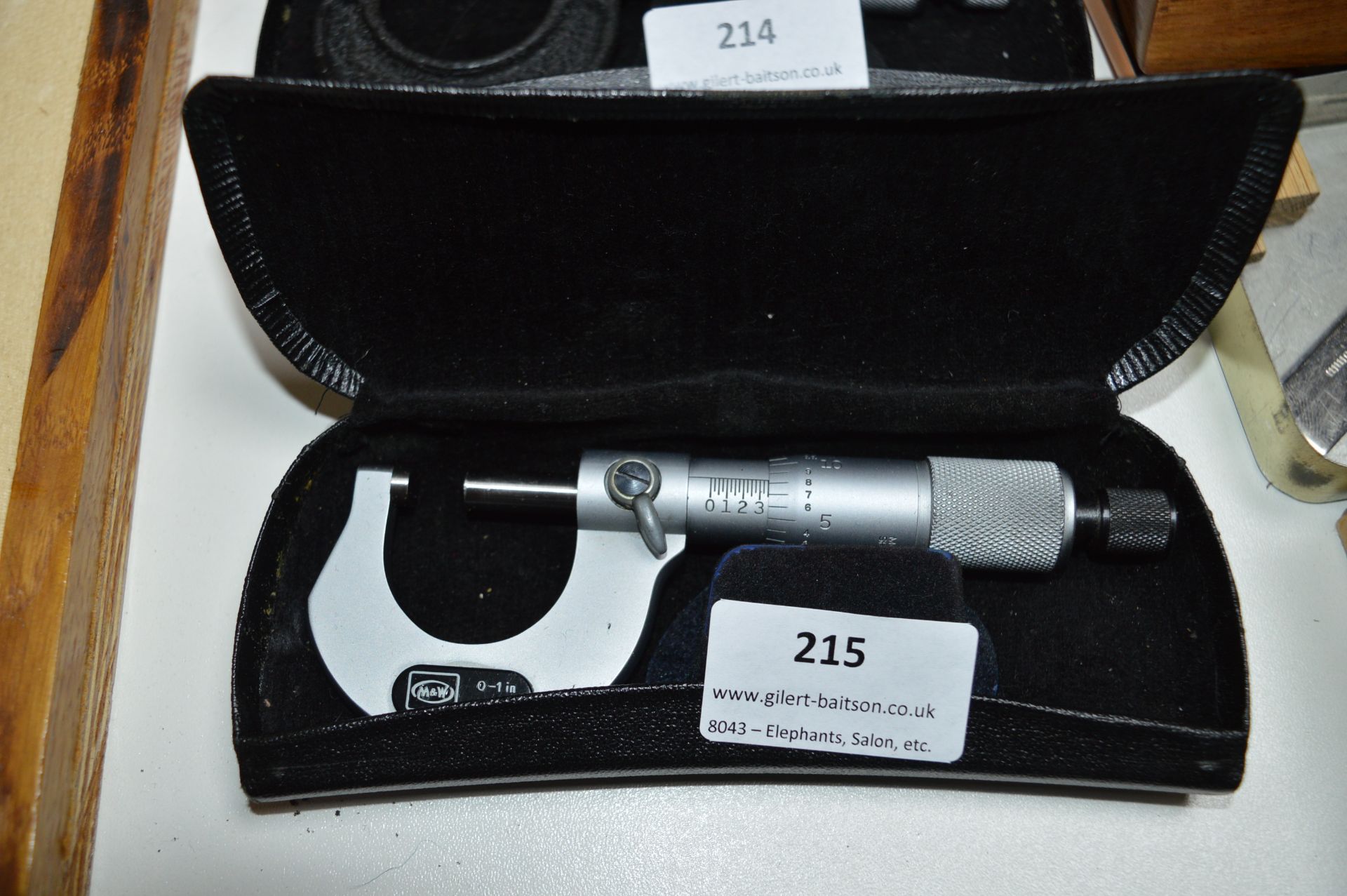 Micrometer 0-1"