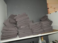 Quantity of Grey Hand Towels